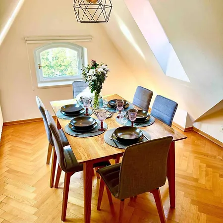 Lovely Large Flat In Historic Building, Balcony, Parking Appartement
